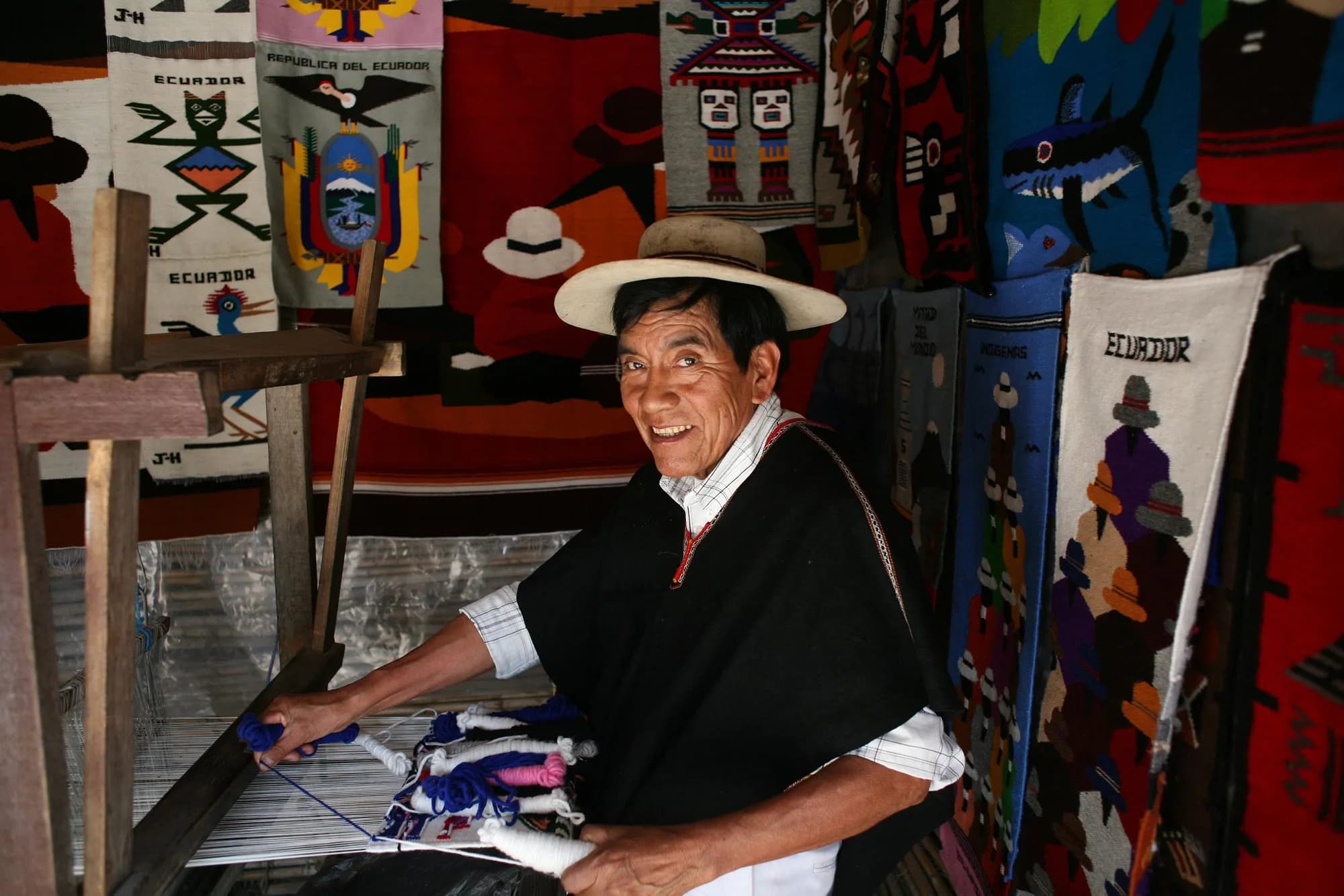 Vendedor Otavalo